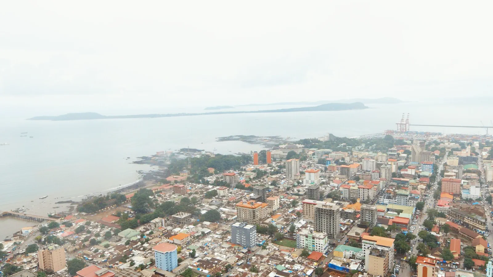 Vue de Conakry