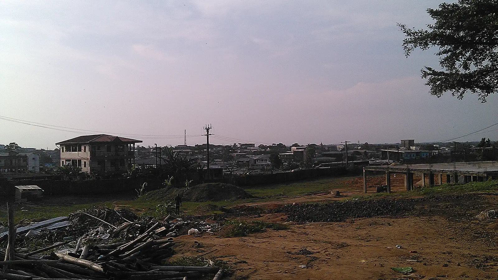 Vue de Douala
